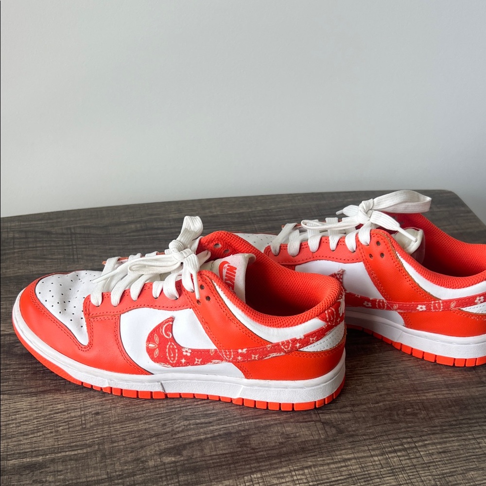 Nike Red and White Women's Sneakers
